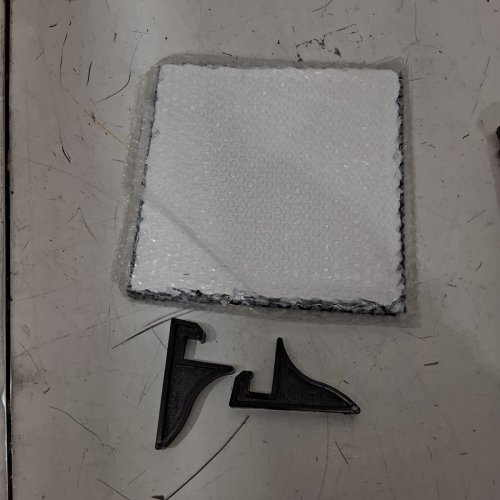 ROCK & PHOTO DISPLAY PHOTO SLATE - 8.2" X 8.2" - BLACK - (MODEL: SH-25) image 3