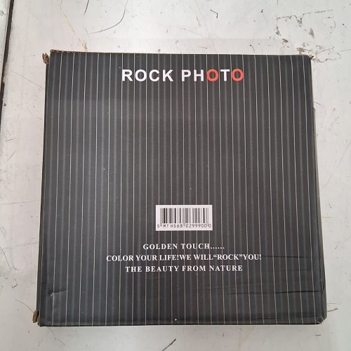 ROCK & PHOTO DISPLAY PHOTO SLATE - 8.2" X 8.2" - BLACK - (MODEL: SH-25) image 4