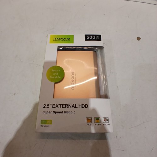 MAXONE ULTRA SLIM PORTABLE EXTERNAL HARD DRIVE- ROSE PINK (MODEL:‎2519-500GB ROSE PINK) image 4