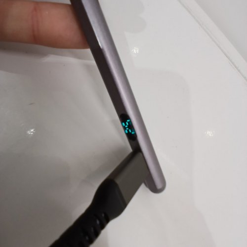 TUJUFREE MAGNETIC STYLUS PEN WITH PALM REJECTION & 5 EXTRA TIPS - FOR VARIOUS IPAD MODELS - GREY image 3