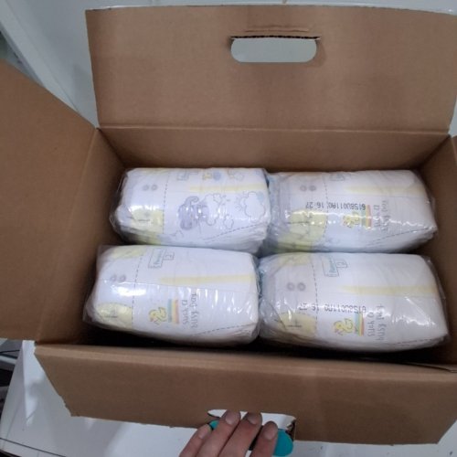144PK PAMPERS SWADDLERS DISPOSABLE BABY DIAPERS - SIZE 2 (10-22LBS) image 2