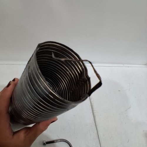 UNIVERSAL STAINLESS STEEL EXHAUST FLEX PIPE WITH METAL STEEL U BOLT CLAMP image 4