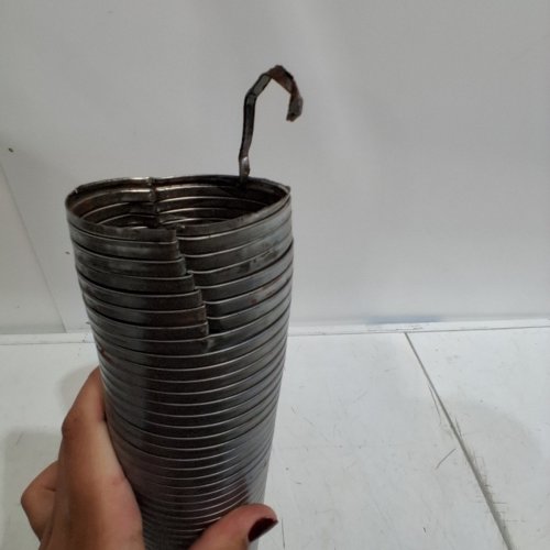 UNIVERSAL STAINLESS STEEL EXHAUST FLEX PIPE WITH METAL STEEL U BOLT CLAMP image 5