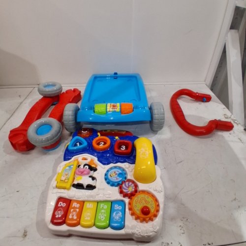 VTECH SIT-TO-STAND LEARNING WALKER - BLUE image 3