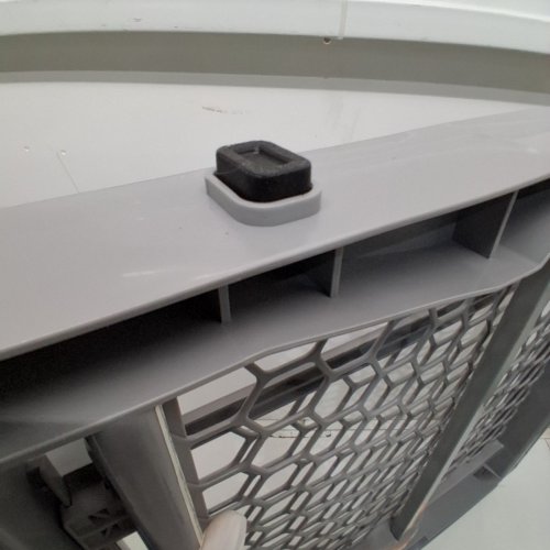 GRAY EXPANDABLE PLASTIC SAFETY GATE - GREY (0723 DS) image 5