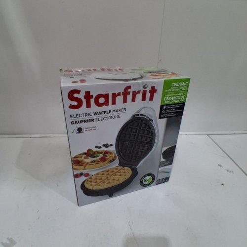STARFRIT ELECTRIC WAFFLE MAKER - WHITE (MODEL: 024422 (S6209)) image 5