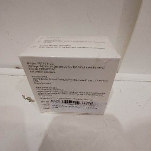 YOLINK SMART SIREN WIRELESS ALARM FOR HOMES (IFTTT-HUB REQUIRED) - 110DB - WHITE - (MODEL: YS7103-UC) image 3