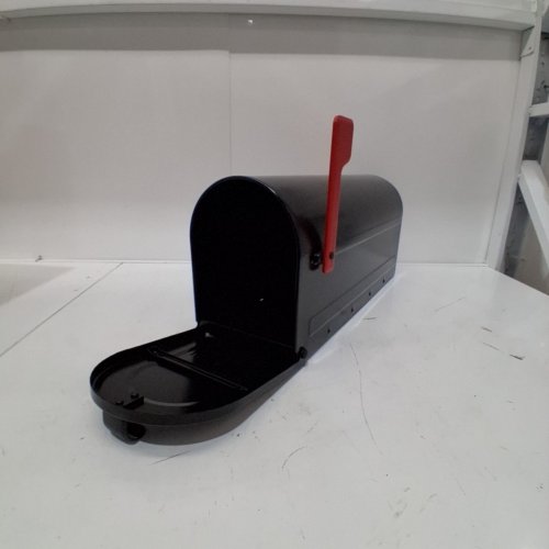 ARCHITECTURAL MAILBOXES GALVANIZED STEEL MAILBOX - SATIN BLACK image 2