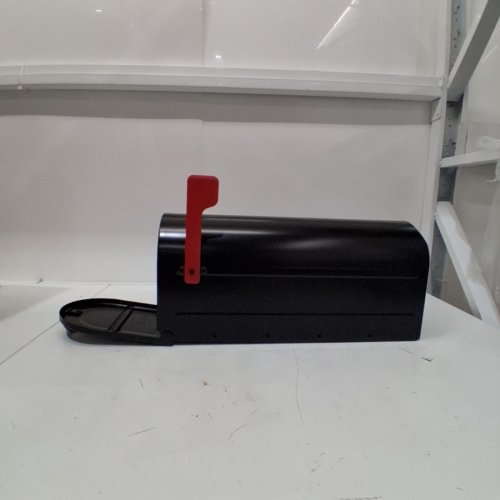 ARCHITECTURAL MAILBOXES GALVANIZED STEEL MAILBOX - SATIN BLACK image 3