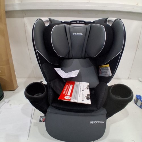 EVENFLO REVOLVE 360 EXTEND 3-IN-1 CONVERTIBLE CAR SEAT - 4LBS-120LBS GREY (MODEL: CS360112405C) image 3