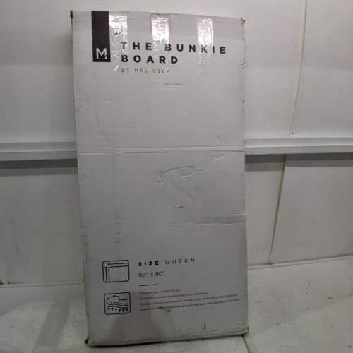 MELIUSLY THE BUNKIE BOARD BED SUPPORT BOARDS - 60'' X 80" QUEEN - GREY image 4