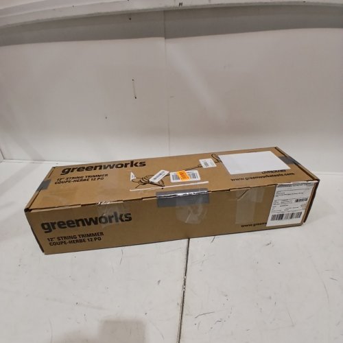 GREENWORKS CORDLESS STRING TRIMMER - 12"- GREEN/BLACK (MODEL: STF309) image 4