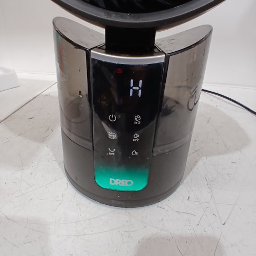DREO TURBOCOOL 516S MISTING COOLING FAN WITH 150°+30°OMNI-DIRECTIONAL OSCILLATION, REMOTE, APP & RGB LIGHTS - 1.3L TANK - BLACK (MODEL: DR-HEC006S) image 2