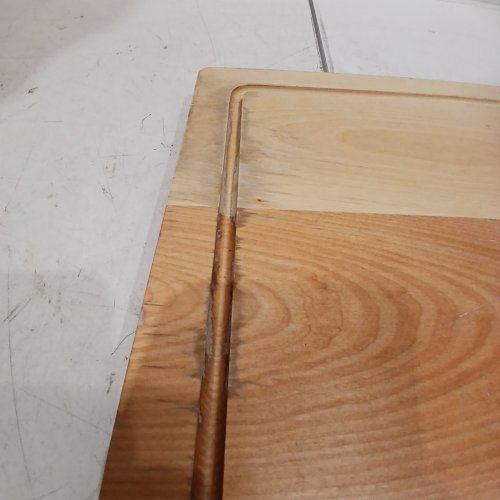 CUISINART CUTTING BOARD - 20" X 16" - NATURAL WOOD image 4