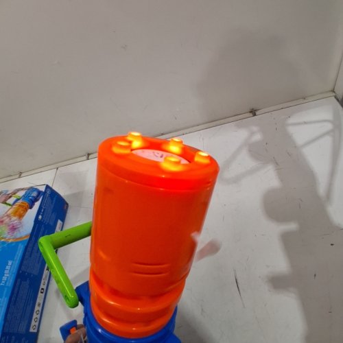 ZURU BUNCH O BUBBLES MOTORIZED BUBBLE BLASTER - 30,000 BUBBLES/MINUTE - BLUE/ORANGE (MODEL : 1851658) image 2
