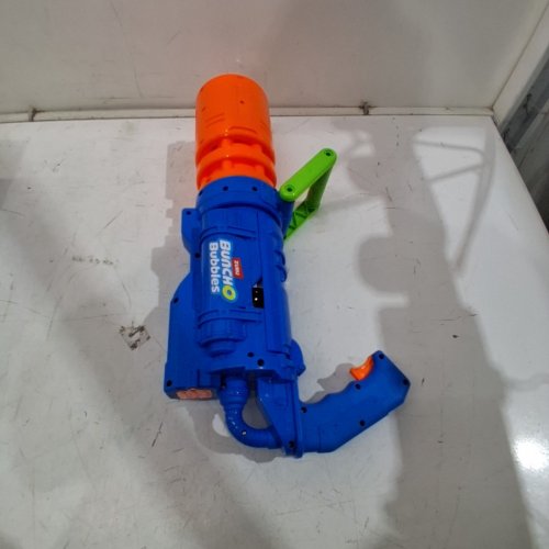 ZURU BUNCH O BUBBLES MOTORIZED BUBBLE BLASTER - 30,000 BUBBLES/MINUTE - BLUE/ORANGE (MODEL : 1851658) image 3