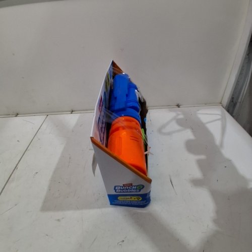 ZURU BUNCH O BUBBLES MOTORIZED BUBBLE BLASTER - 30,000 BUBBLES/MINUTE - BLUE/ORANGE (MODEL : 1851658) image 4