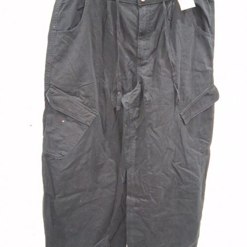WOMEN'S NO BOUNDARIES WIDE LEG CARGO PANTS - EXTRA LARGE - BLACK (STYLE: NB863609LD) image 2