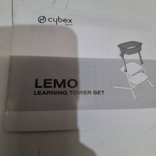 CYBEX LEMO TRAINING TOWER ACCESSORY FOR LEMO HIGH CHAIR - STONE BLUE (MODEL: 523001533) image 2