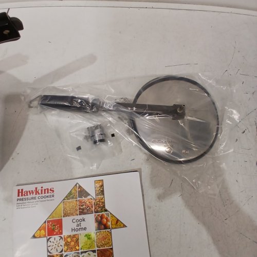 HAWKINS HARD ANODISED PRESSURE COOKER, 6.5L - CONTURA BLACK (MODEL: CB65) image 3