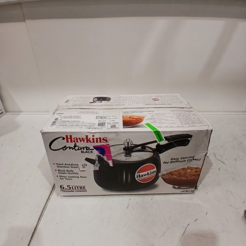 HAWKINS HARD ANODISED PRESSURE COOKER, 6.5L - CONTURA BLACK (MODEL: CB65) image 5