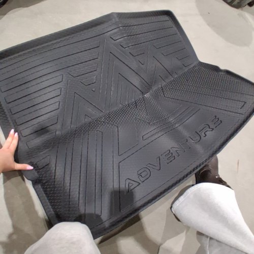 4PC ADVENTURE ALL WEATHER CARGO LINER FLOOR MATS - BLACK image 2