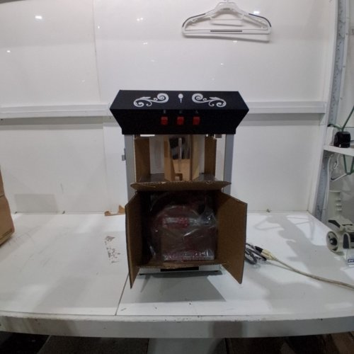 POPCORN MAKER MACHINE - COUNTERTOP POPCORN POPPER KETTLE - 8OZ - MAKES 48 CUPS PER BATCH - BLACK (MODEL: NP08001SE) image 3
