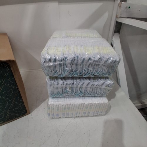 168PK PAMPERS SWADDLERS DISPOSABLE DIAPERS - SIZE 3 (16-28LBS) image 2