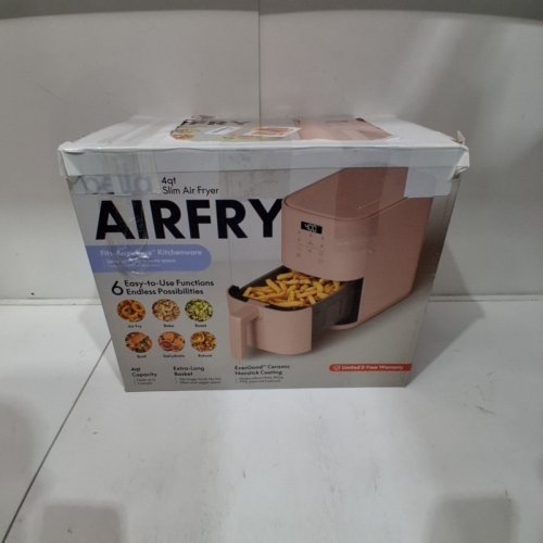 BELLA SLIM AIR FRYER - 4 QT, 120 V, 1300W - PINK (MODEL: EK-40Z06E1) image 5