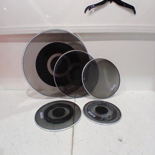 4PK EVANS DB ONE MESH DRUMHEAD ROCK TOM PACK - 12"/14"/16"/22"- (MODEL:EDPP-BD1-R) image 2
