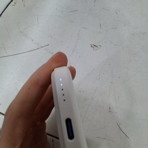 ANKER NANO ULTRA-SLIM MAGNETIC WIRELESS POWER BANK - 5000 MAH - 15W MAX - QI2 CERTIFIED - MAGSAFE COMPATIBLE - WHITE (MODEL: A1665) image 2