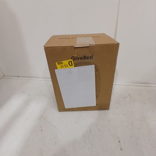 GIVEBEST ELECTRIC SPACE HEATER WITH OVERHEAT SAFETY/TILT SHUTOFF AND CARRY HANDLE - 1500W - BLACK (MODEL: PTC-905 ) image 3