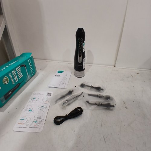 COSLUS ORAL WATER IRRIGATOR WITH FIVE TIPS - 300ML TANK - BLACK (MODEL: C20) image 3