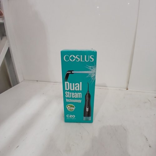 COSLUS ORAL WATER IRRIGATOR WITH FIVE TIPS - 300ML TANK - BLACK (MODEL: C20) image 4