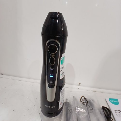 COSLUS ORAL WATER IRRIGATOR WITH FIVE TIPS - 300ML TANK - BLACK (MODEL: C20) image 2