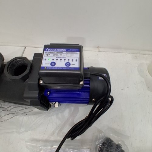 AQUASTRONG IN/ABOVE GROUND SWIMMING POOL PUMP- 1HP- SLATE BLUE (MODEL:PSP070T-LV) image 2