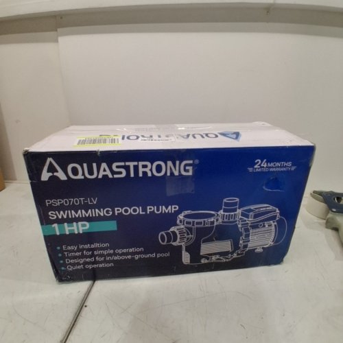 AQUASTRONG IN/ABOVE GROUND SWIMMING POOL PUMP- 1HP- SLATE BLUE (MODEL:PSP070T-LV) image 6