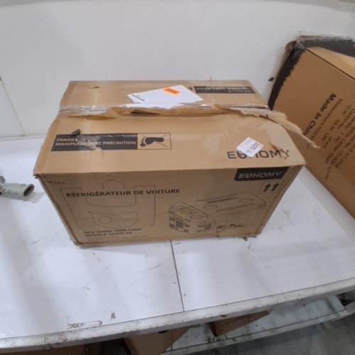 EUHOMY CAR REFRIGERATOR COMPRESSOR ELECTRIC COOLER WITH APP CONTROL - 12V - 10L - BLACK/GREY (MODEL: CF020-10GR-CAEH) image 5
