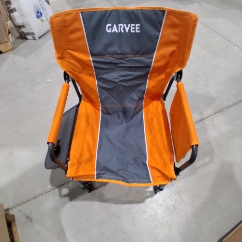 GARVEE OVERSIZED DIRECTORS PORTABLE CAMPING CHAIR - 400LBS MAX - ORANGE (MODEL: 7A37Z) image 3