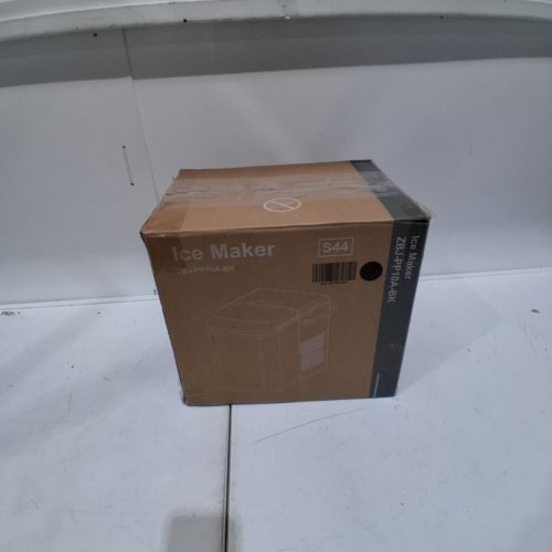 COUNTERTOP ICE MAKER MACHINE WITH HANDLE AND SELF CLEANING - 120V - BLACK (MODEL: WBJ-10A) image 5