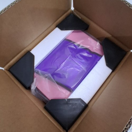 ELECTRONIC HOME SAFE - COMPACT DIGITAL LOCKING SAFE BOX WITH KEY OVERRIDE 0.25 CU. FT - PINK (MODEL: BXX20) image 3