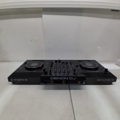 DENON DJ SC LIVE 4 STANDALONE DJ CONTROLLER WITH STEM SEPARATION ON 4-DECKS - BLACK image 12