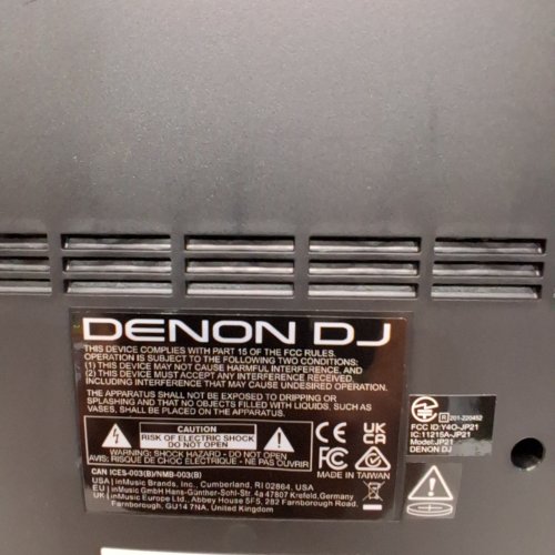 DENON DJ SC LIVE 4 STANDALONE DJ CONTROLLER WITH STEM SEPARATION ON 4-DECKS - BLACK image 14