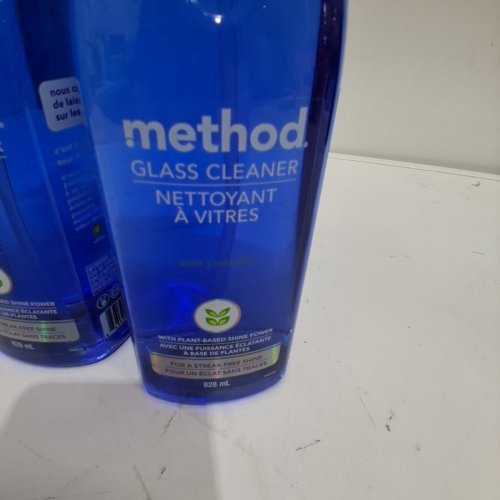 3PK METHOD GLASS CLEANER FOR A STREAK-FREE SHINE - MINT - 828ML EACH image 3