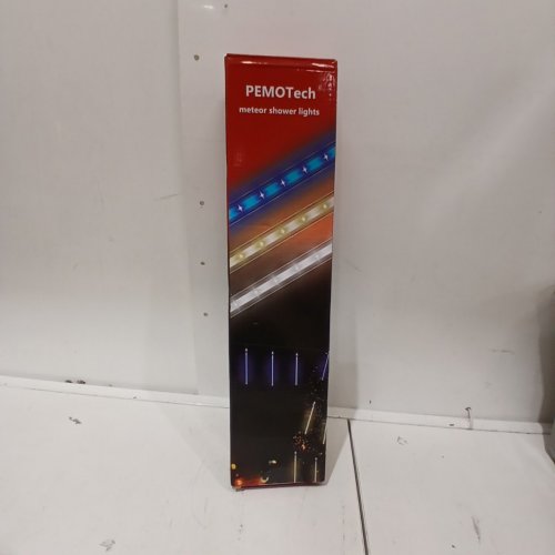 16PK PEMOTECH METEOR SHOWER OUTDOOR LED LIGHTS - 15.7" - BLUE image 2
