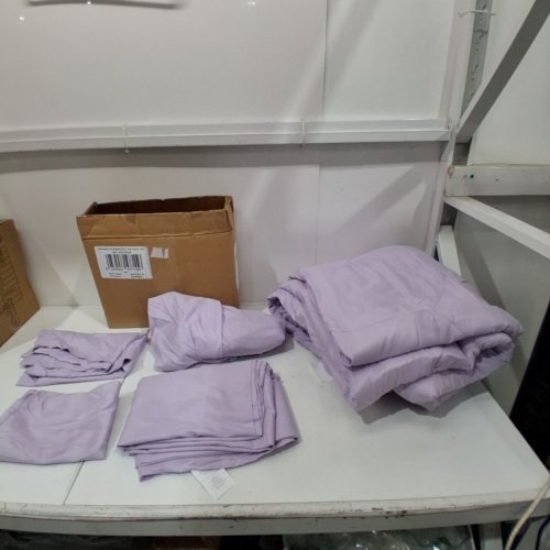 5PC SLEEPDOWN COMFORTER SET - TWIN - LIGHT PURPLE image 3