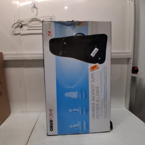 OBUSFORME HIGHBACK BACK SUPPORT - 18" X 5" - BLACK image 4