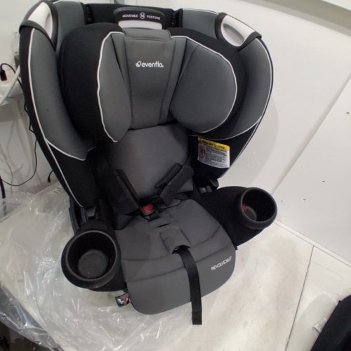EVENFLO REVOLVE 360 EXTEND 3-IN-1 CONVERTIBLE CAR SEAT - 4LBS-120LBS GREY (MODEL: CS360112405C) image 3