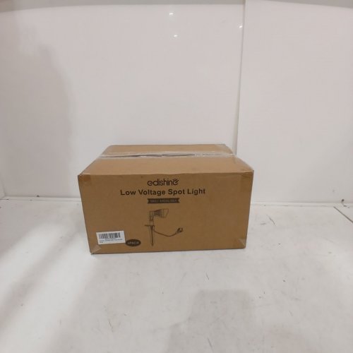 4PK EDISHIN LOW VOLTAGE LED PATHWAY SPOT LIGHTS - 35° BEAM ANGLE - 3.2W 240 LM 12 V- BLACK (MODEL: HGSL08A) image 4