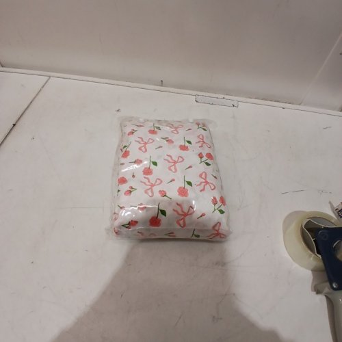4PC BEDSHEET SET - FULL - FLORAL PINK/WHITE image 4